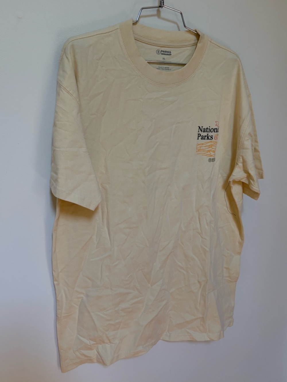 NWOT Parks Project UO Exclusive National Parks Checklist Graphic Tee Size XL - Picture 4 of 12